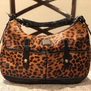 Dooney & Bourke safari leopard handbag